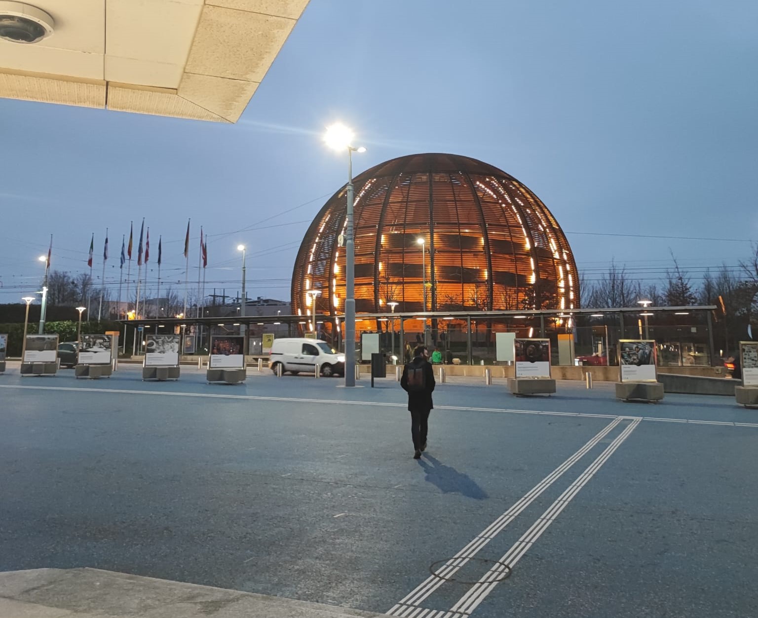 The sphere at CERN