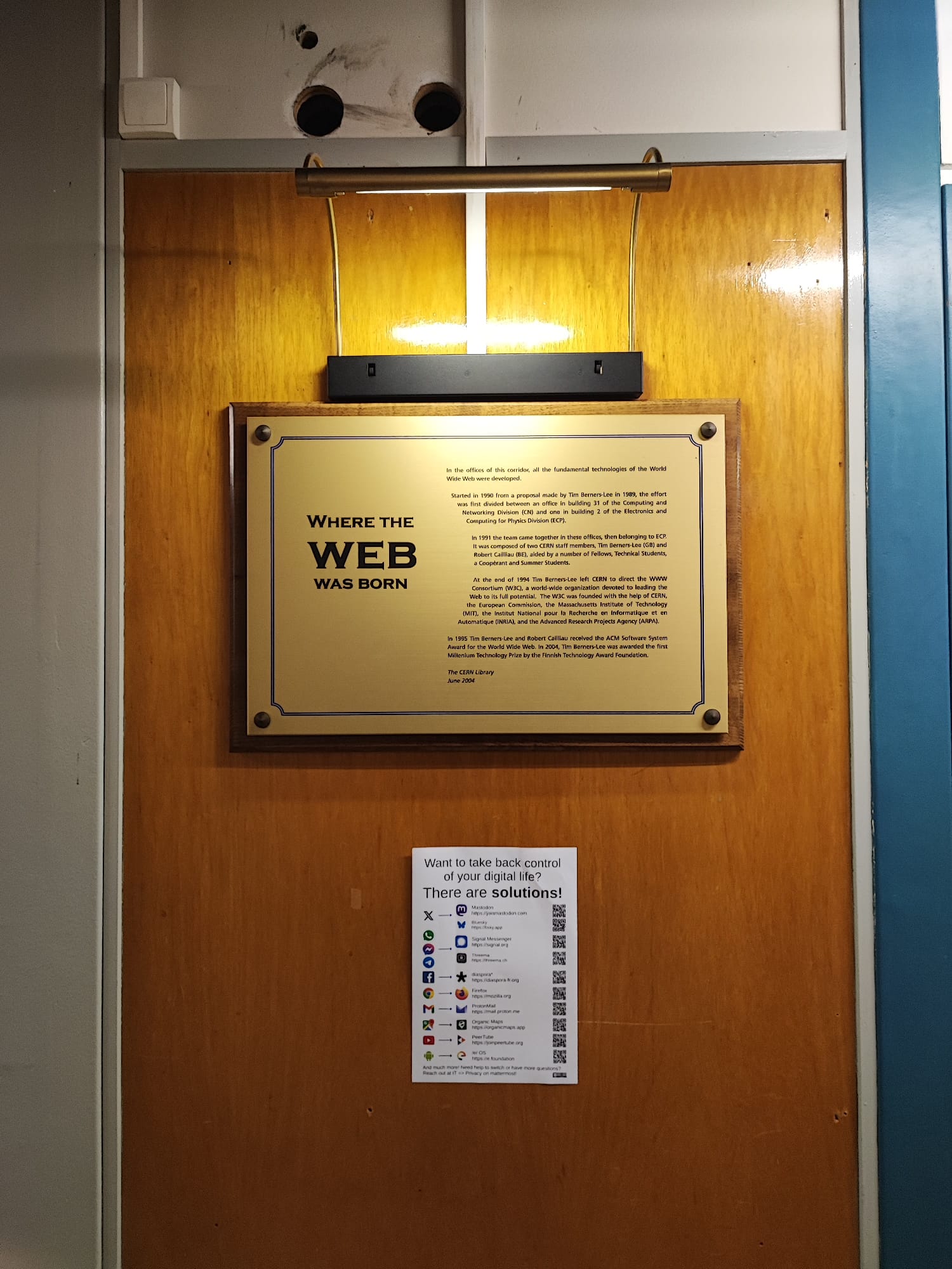 Where the WEB was born