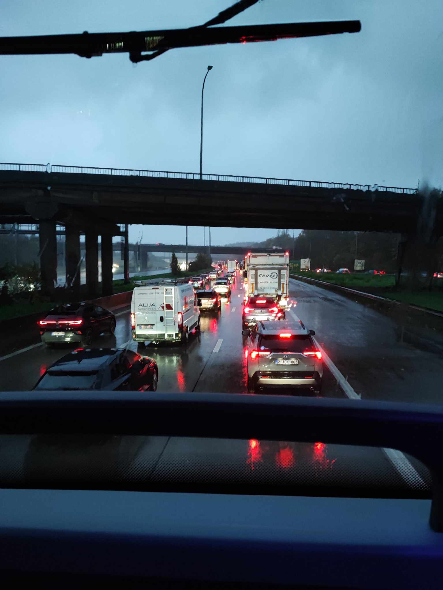 Traffic in Antwerp