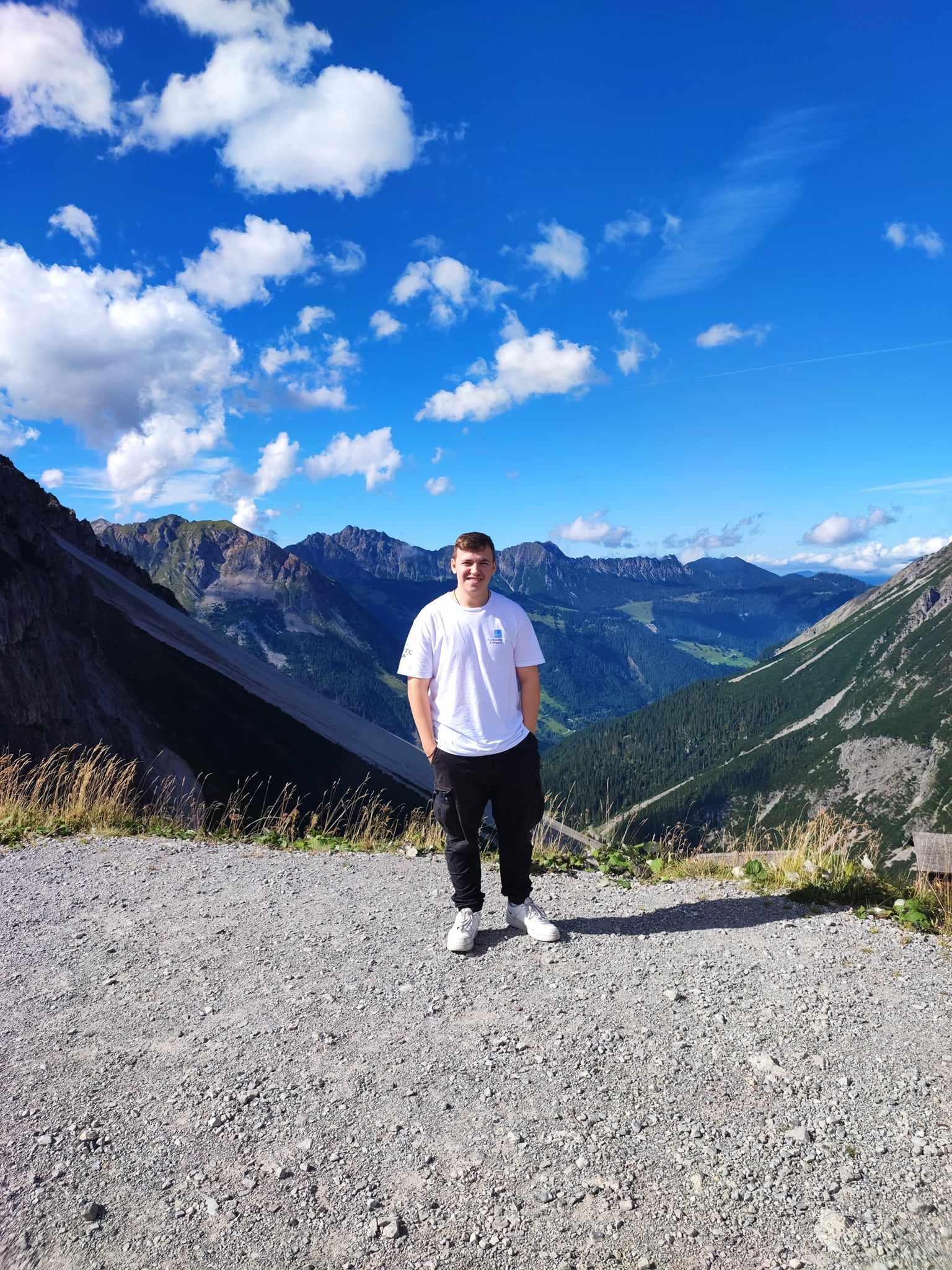 Myself on the mountain